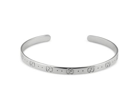 bracciale gucci oro bianco|Gucci Livermore Outlet.